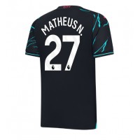 Koszulka piłkarska Manchester City Matheus Nunes #27 Strój Trzeci 2023-24 tanio Krótki Rękaw
